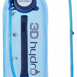 Gregory Blue Hydration Reservoir with Tube-New No Tags